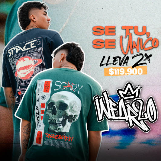 Oferta de 2 unidades Space + Scary